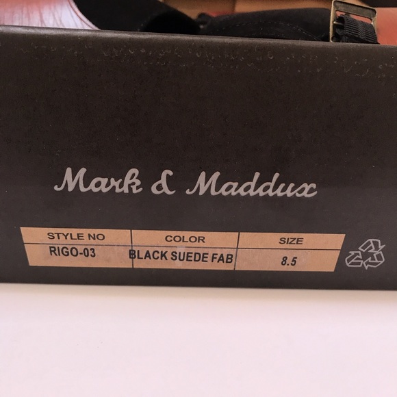 Platform Black Suede Heels - Picture 3 of 3